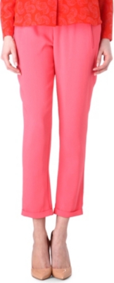 STELLA MCCARTNEY Crepe jogging bottoms
