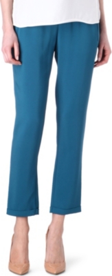 STELLA MCCARTNEY Crepe jogging bottoms