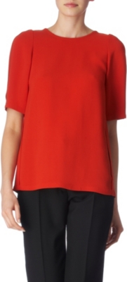 STELLA MCCARTNEY Button-back top (Orange