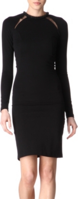 STELLA MCCARTNEY Embellished-neck dress