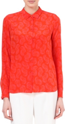 STELLA MCCARTNEY Printed silk shirt