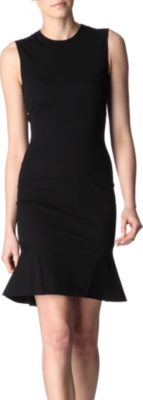 STELLA MCCARTNEY Sleeveless kicked-hem dress