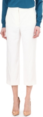 STELLA MCCARTNEY Wide-leg cropped trousers