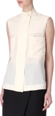 STELLA MCCARTNEY Silk sleeveless top