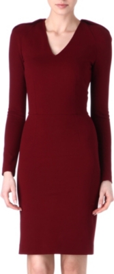 STELLA MCCARTNEY Folded-shoulders dress