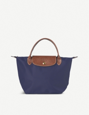 LONGCHAMP Le Pliage small handbag in navy