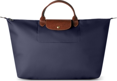 LONGCHAMP Le Pliage medium travel bag in navy