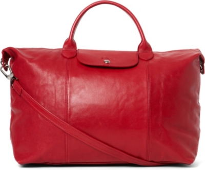 LONGCHAMP Le Pliage Cuir large handbag