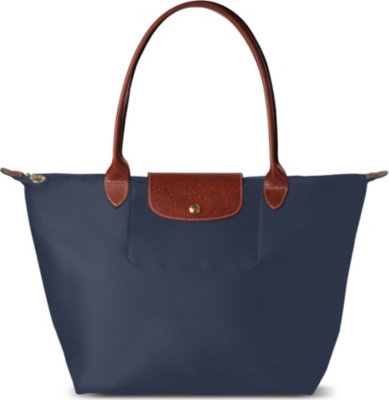 LONGCHAMP Le Pliage large shopper in graphite