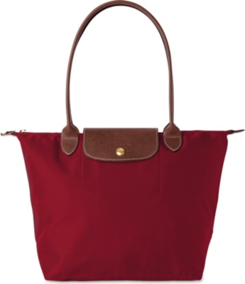 LONGCHAMP Le Pliage small shopper in red