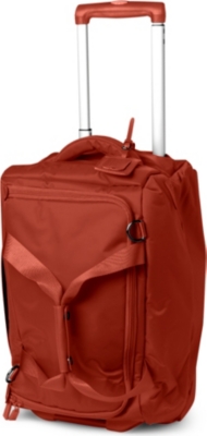 LIPAULT Foldable wheeled duffel bag (Caramel