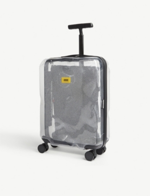 CRASH BAGGAGE - Share transparent cabin suitcase 55cm | Selfridges.com