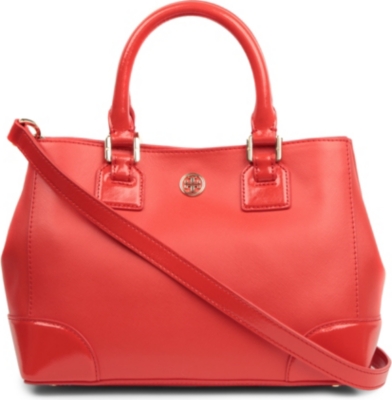 TORY BURCH Saffiano leather tote bag