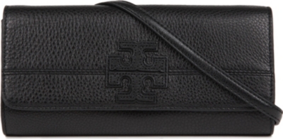 TORY BURCH Stacked T clutch