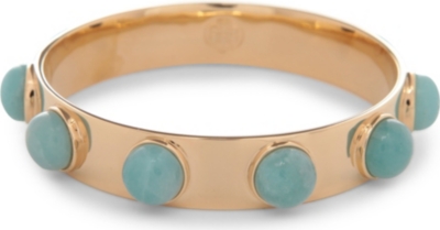 TORY BURCH Porter 16ct gold-plated bangle