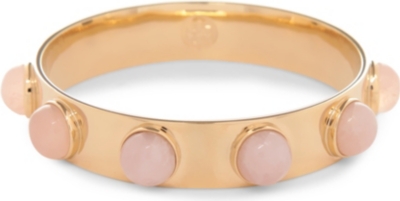 TORY BURCH Porter 16ct gold-plated bangle