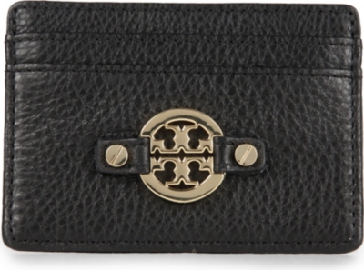 TORY BURCH Amanda slim leather card case