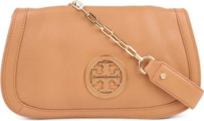 TORY BURCH Amanda logo clutch