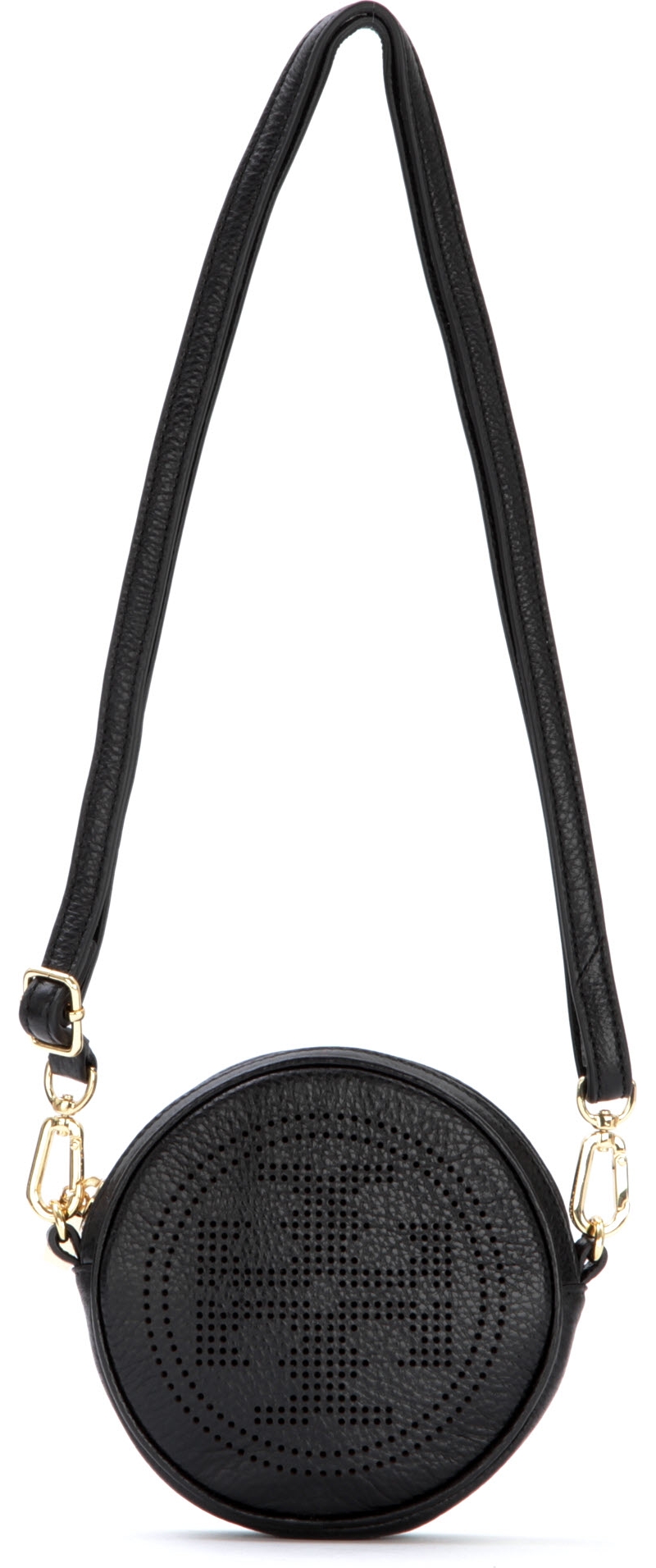 TORY BURCH Leather round across body bag