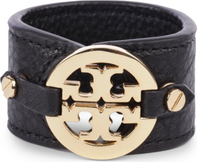 TORY BURCH Logo cuff bracelet