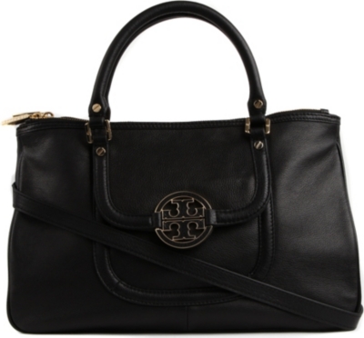 TORY BURCH Amanda leather double-zip hobo