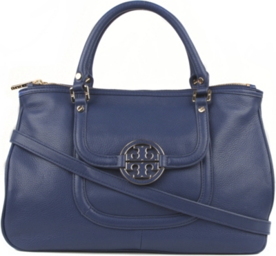 TORY BURCH Amanda leather double-zip tote