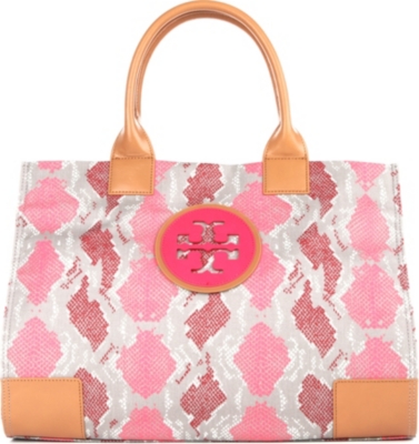 TORY BURCH Ella printed canvas tote