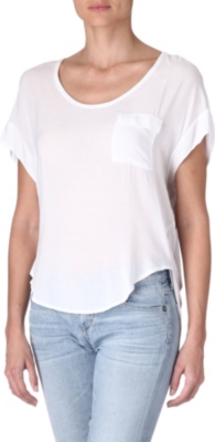 SPLENDID Contrast-fabric top