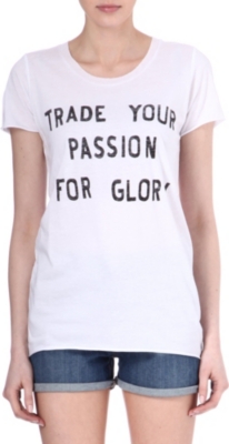 ZOE KARSSEN Trade Your Passion t-shirt