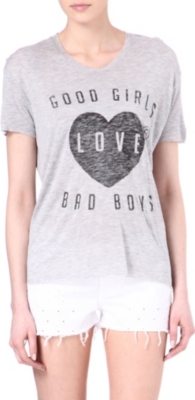 ZOE KARSSEN Good girls love bad boys t-shirt
