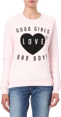 ZOE KARSSEN Good Girls Love Bad Boys jumper