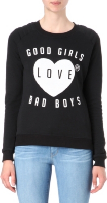 ZOE KARSSEN Good Girls Love Bad Boys jumper