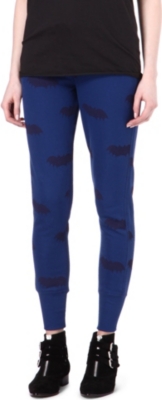 ZOE KARSSEN Bat-print jogging bottoms