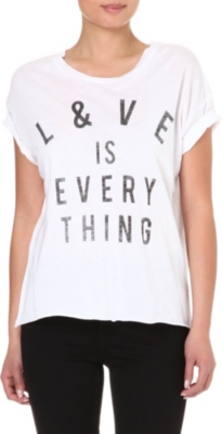 ZOE KARSSEN Love Is Everything t-shirt