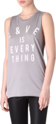 ZOE KARSSEN Love Is Everything vest