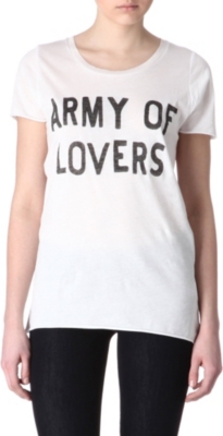 ZOE KARSSEN Army of Lovers t-shirt