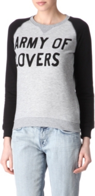 ZOE KARSSEN Army of Lovers top
