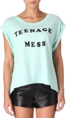 WILDFOX Teenage Mess t-shirt