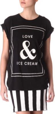 WILDFOX Love & Ice Cream top