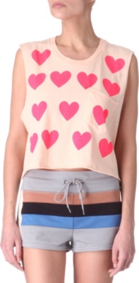 WILDFOX Baby Love cropped top