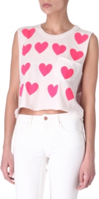 WILDFOX Baby Love cropped top