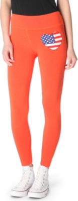 WILDFOX American Heart leggings