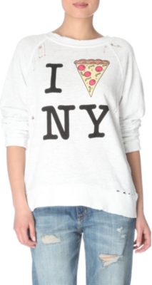 WILDFOX Pizza slice sweater