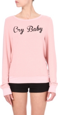 WILDFOX Cry Baby jumper
