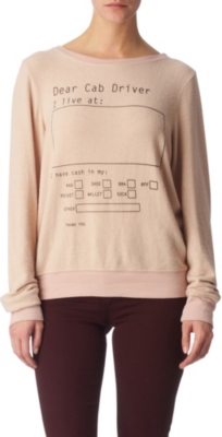 WILDFOX Take Me Home sweater