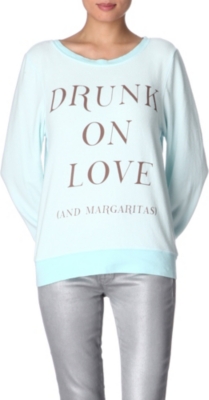 WILDFOX Drunk on Love jumper