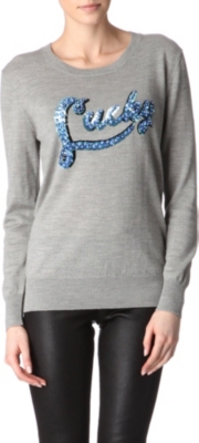 MARKUS LUPFER Sequinned jumper