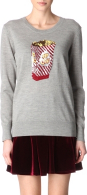 MARKUS LUPFER Sequinned jumper