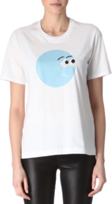 MARKUS LUPFER Cute spot face t-shirt