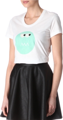 MARKUS LUPFER Angry spot face t-shirt